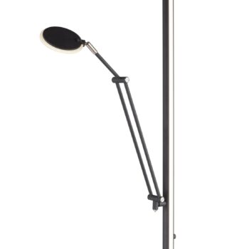 PURE Mutil LED stojacia lampa, lampa na čítanie, antracitová
