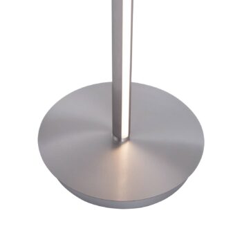 PURE Mutil LED stojacia lampa, lampa na čítanie, strieborná