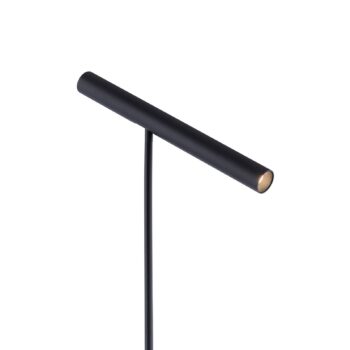 PURE Tutua stojaca LED lampa, stmievač, čierna