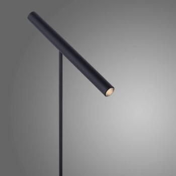 PURE Tutua stolová LED lampa, stmievač, čierna