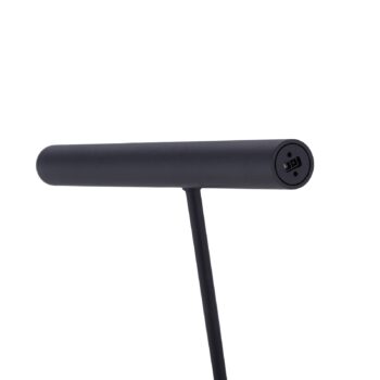 PURE Tutua stolová LED lampa, stmievač, čierna