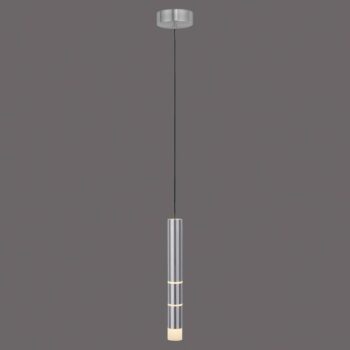 PURE Vega závesné LED svietidlo 1 cylinder, hliník