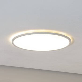 Panel Aqua LED, Ø 50 cm, biely, kov/plast CCT stmievateľný