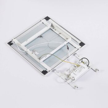 Panel LED Arcchio, CCT Lysander, 39 cm, biely, hliník