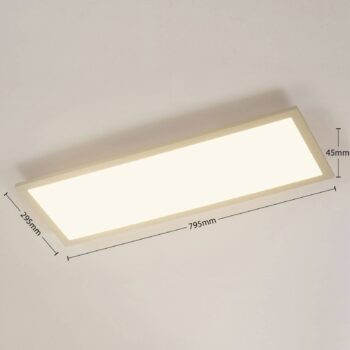 Panel LED Arcchio Enja, 79,5 cm x 29,5 cm