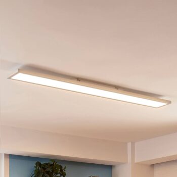 Panel LED Arcchio Enora, 3000 lm, biely, kov, 119,5 cm
