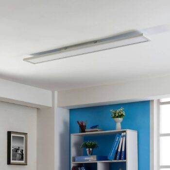 Panel LED Arcchio Enora, 3500 lm, biely, kov, 119,5 cm