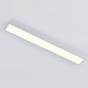 Panel LED Arcchio Enora, 3500 lm, biely, kov, 119,5 cm