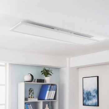 Panel LED Arcchio Lysander, CCT, 119 cm 55 W, biely