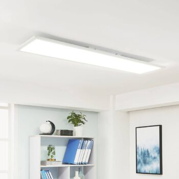 Panel LED Arcchio Lysander, CCT, 119 cm 55 W, biely