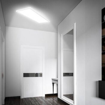 Panel Move LED, senzor, 58 x 20 cm, IP44, plast, biely