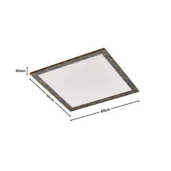 Panel Quitani Aurinor LED, zlatá patina, 68 cm