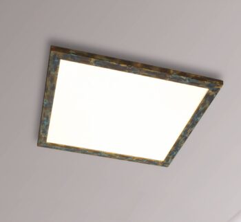 Panel Quitani Aurinor LED, zlatá patina, 68 cm