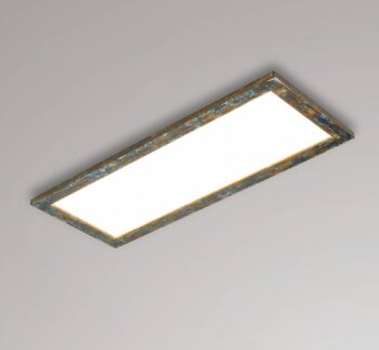 Panel Quitani Aurinor LED, zlatá patina, 86 cm