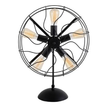 Päť-plameňová stolná lampa Ruby