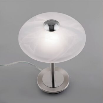 Paul Neuhaus Enova stolová lampa, oceľová farba