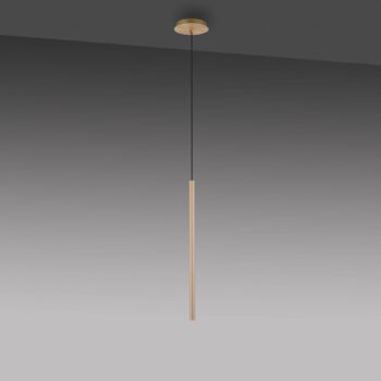 Paul Neuhaus Flute LED závesné svietidlo 1-pl. mosadz
