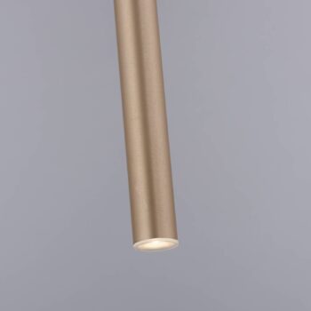 Paul Neuhaus Flute LED závesné svietidlo 1-pl. mosadz