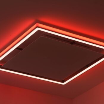 Paul Neuhaus Helix závesné LED svetlo štvorec 50cm