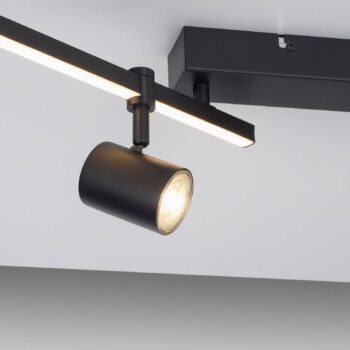 Paul Neuhaus LED stropné bodové svietidlo Barik, 120 cm, nastaviteľné