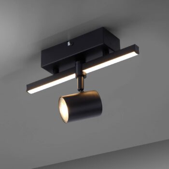 Paul Neuhaus LED stropné bodové svietidlo Barik, 26 cm, nastaviteľné