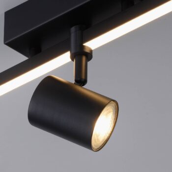 Paul Neuhaus LED stropné bodové svietidlo Barik, 26 cm, nastaviteľné