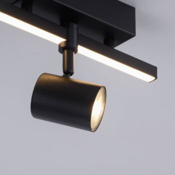 Paul Neuhaus LED stropné bodové svietidlo Barik, 26 cm, nastaviteľné