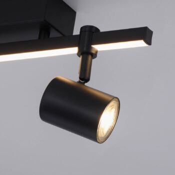 Paul Neuhaus LED stropné bodové svietidlo Barik, 40 cm, nastaviteľné