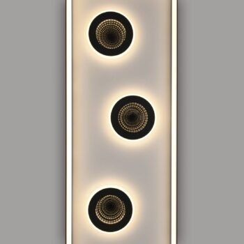 Paul Neuhaus LED stropné svietidlo Dune, 100 cm, čierna, CCT, stmiev.