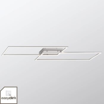 Paul Neuhaus LED stropné svietidlo Inigo, 113 cm, 2 svetlá, stmievateľné