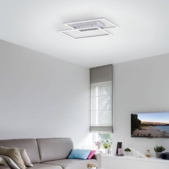 Paul Neuhaus LED stropné svietidlo Inigo, 54 cm, 2 svetlá, stmievateľné