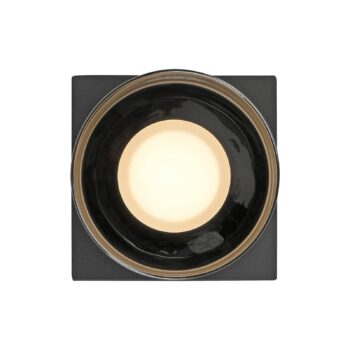 Paul Neuhaus LED stropné svietidlo Rika, Ø 15 cm, sklo, stmievateľné