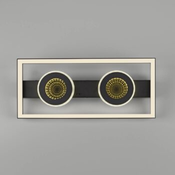 Paul Neuhaus LED stropné svietidlo Traforo, 45 cm, CCT, stmievateľné