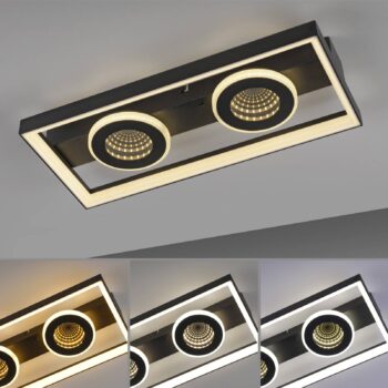 Paul Neuhaus LED stropné svietidlo Traforo, 45 cm, CCT, stmievateľné