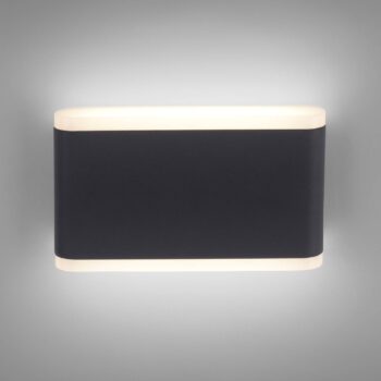 Paul Neuhaus LED vonkajšie nástenné svietidlo Elsa, 18 cm, hore/dole, IP65