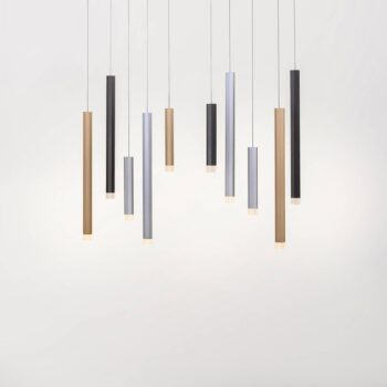 Paul Neuhaus Pure-Gemin závesné LED 10-pl. mix