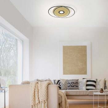 Paul Neuhaus Q-AMIRA stropné LED ovál, čierne