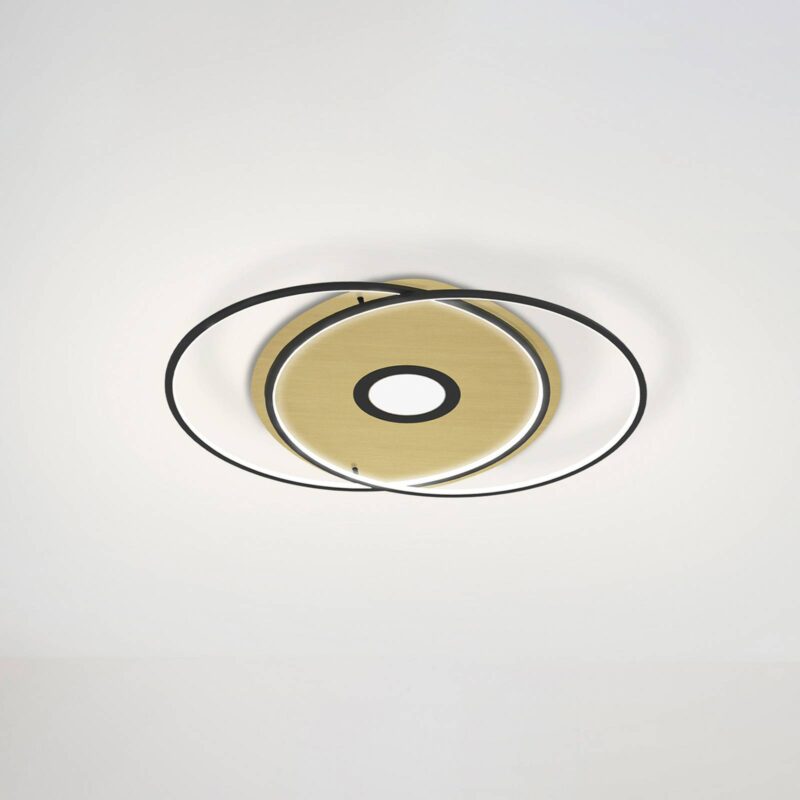 Paul Neuhaus Q-AMIRA stropné LED ovál, čierne Paul Neuhaus Q-AMIRA stropné LED ovál, čierne