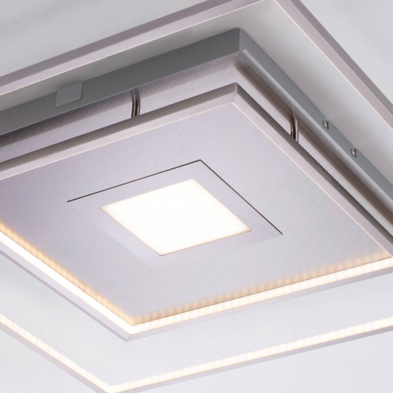 Paul Neuhaus Q-AMIRA stropné LED, striebro Paul Neuhaus Q-AMIRA stropné LED, striebro