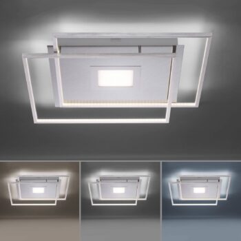 Paul Neuhaus Q-AMIRA stropné LED, striebro