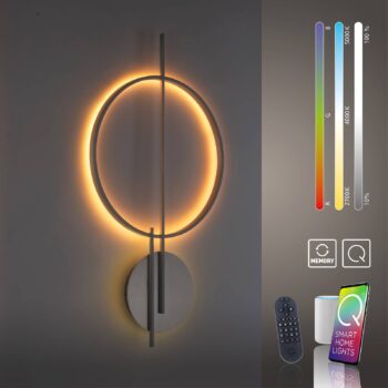 Paul Neuhaus Q-ARKOA nástenné LED svetlo, ZigBee