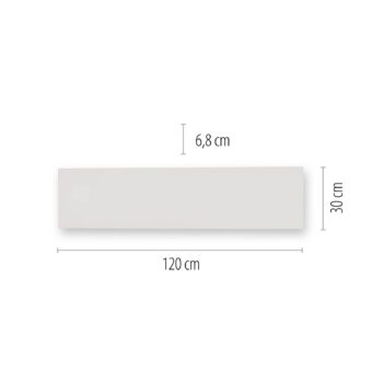 Paul Neuhaus Q-FRAMELESS stropné svietidlo RGBW 120x30cm