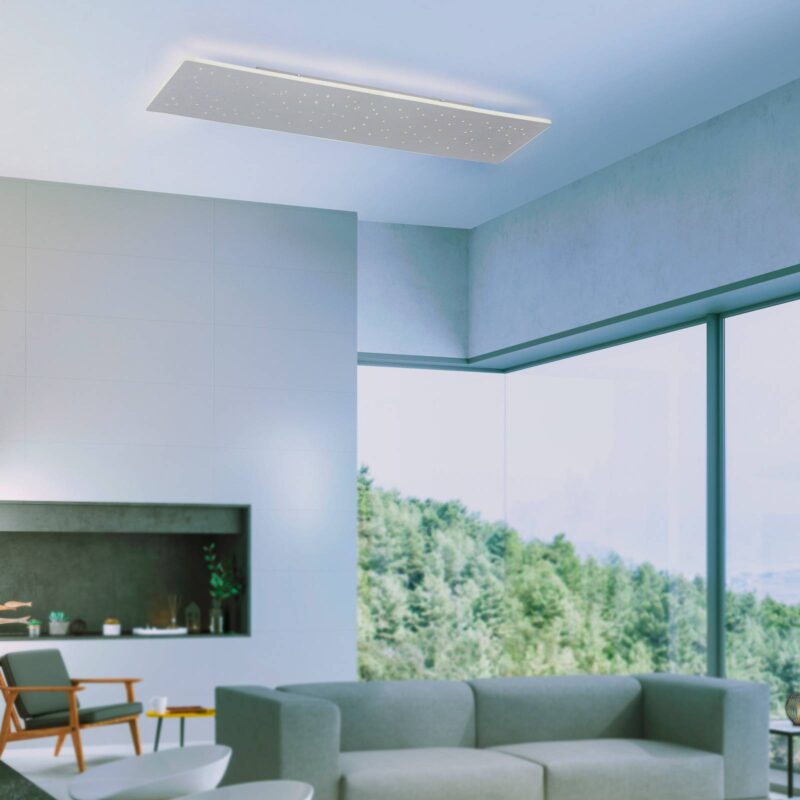 Paul Neuhaus Q-NIGHTSKY, stropné LED 100 x 25 cm Paul Neuhaus Q-NIGHTSKY, stropné LED 100 x 25 cm