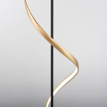 Paul Neuhaus Q-Swing lampa antracitová/mosadz