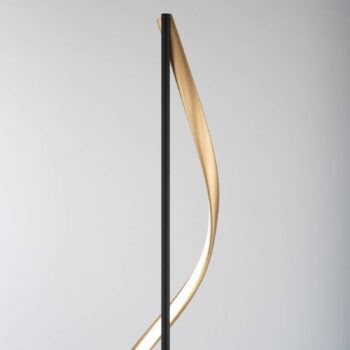 Paul Neuhaus Q-Swing lampa antracitová/mosadz