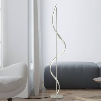Paul Neuhaus Q-Swing stojacia LED lampa, oceľ
