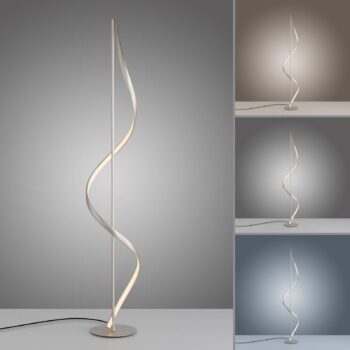 Paul Neuhaus Q-Swing stojacia LED lampa, oceľ