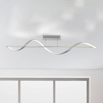 Paul Neuhaus Q-Swing stropné LED svetlo, oceľ