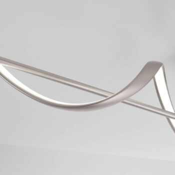 Paul Neuhaus Q-Swing stropné LED svetlo, oceľ