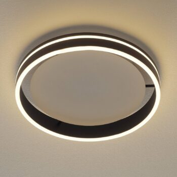 Paul Neuhaus Q-VITO LED stropné svietidlo 40 cm antracit